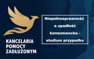 Niepełnosprawność a upadłość