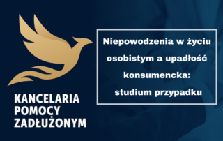 Niepowodzenia w życiu osobistym a upadłość konsumencka