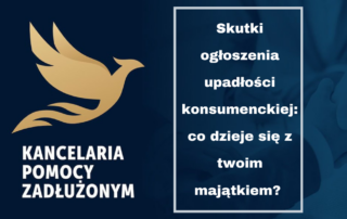 Skutki ogłoszenia upadłości co do majątku upadłego